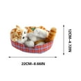 thumbnail image 3 of Qonioi Realistic Meowing Furry Toy, Simulation Kitty Doll for Home Shelf Car Decor, Plush Toys, KidsGifts, 3 of 5