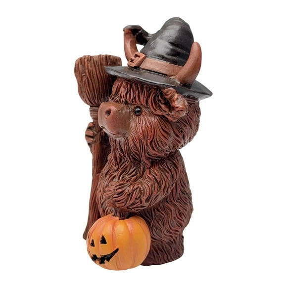 Estatua de animal, figura decorativa, novedosa, para mesa, coleccionable, Halloween 7 cm x 6 cm x 10 cm