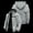 Grey, variant on Rauw Alejandro Cosa Nuestra Merch Zipper Hoodies Unisex Jacket Parkas Long Sleeve Streetwear Winter Coat