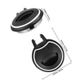 thumbnail image 2 of ETHZZLE 2Pcs Replacement Lid for Electric Kettle Black Plastic Stainless Steel Top Cover Easy Installation, 2 of 6