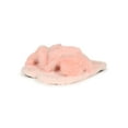 thumbnail image 5 of Atalina Rhinestone Trimmed Faux Fur Criss Cross Slide Sandals 20409, 5 of 6