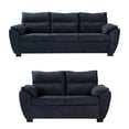thumbnail image 1 of Sala 3-2 TRINITY Venecia 2 piezas ( Sofá, Love Seat ) Azul Noche, 1 of 8