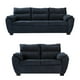 thumbnail image 1 of Sala 3-2 TRINITY Venecia 2 piezas ( Sofá, Love Seat ) Azul Noche, 1 of 8