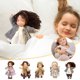 thumbnail image 3 of Muñeca Waldorf hecha a mano KBKYBUYZ, linda muñeca tejida a mano de 9,4 pulgadas, muñeca de peluche hecha a mano, juguete de peluche para cumpleaños de muñeca Waldorf hecha a mano, 3 of 4