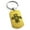 Gold, variant on Stainless Steel Aztec Truth & Wisdom Eagle Rune Engraved Dog Tag Keychain Keyring