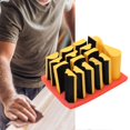 thumbnail image 4 of Polishing Blocks, Lightweight Self Adhesive 16PCS High Efficiency Grinding Block Set  For Automobile Repairs, 4 of 8