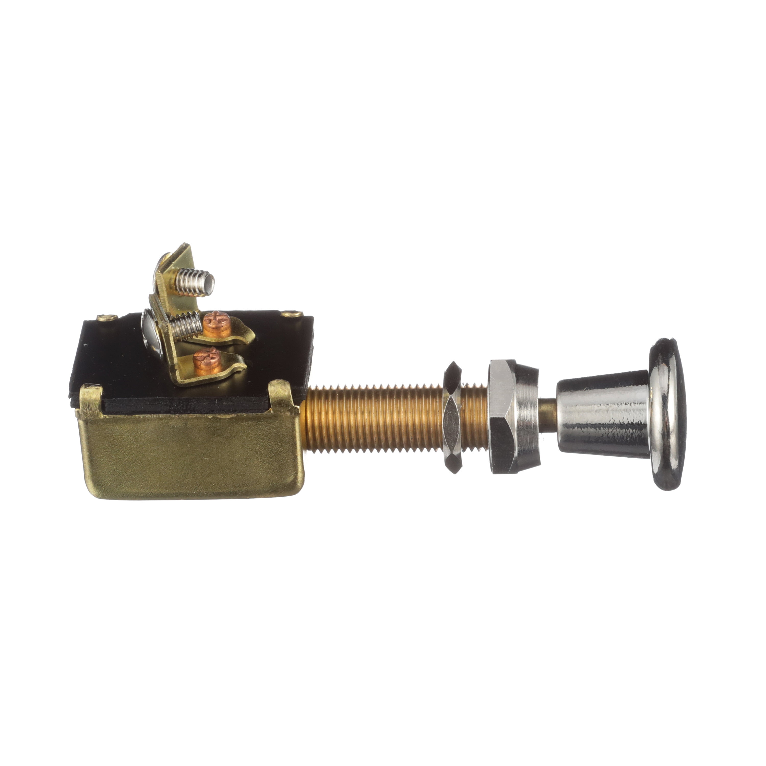Boat Marine Push-Pull Switch Two 1/4" Blade Terminals Rated 15 Amps at 12V DC 