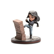 quantum mechanix marvel's jessica jones as seen on netflix qmx q-fig action figure loot crate exclusive april 2017