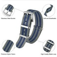 thumbnail image 4 of Nylon Watch Band 18mm Military Ballistic Nylon Replacement Watch Strap with Stainless Steel Buckle for Men Women, 4 of 8