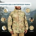 thumbnail image 2 of Propper Men's Gen II ECWCS Waterproof Shell Parka -Black, 2 of 3