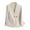 Beige#blazer jackets for women trendy, variant on Plus Size Blazer for Women Business Dress Lapel Collar Blazers Office Solid Outwears Casual 3/4 Length Sleeves Jackets