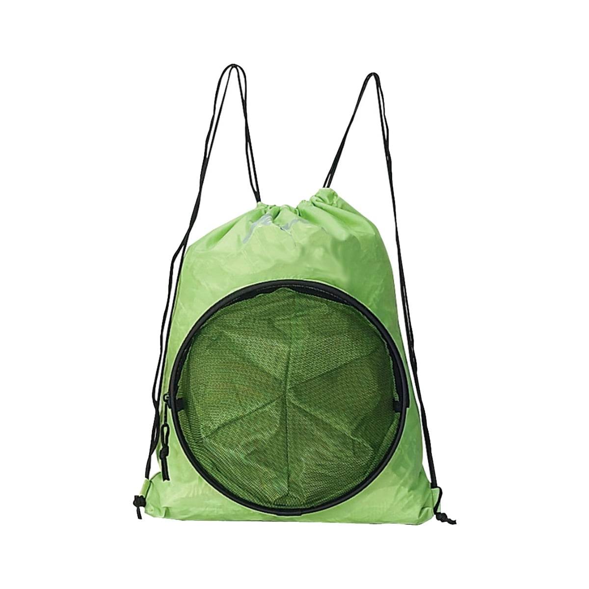 Lime Sport Ball Mesh Drawstring Cinch Pack