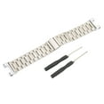 thumbnail image 4 of Correa de metal compatible con Amazfit TRex Smartwatch pulsera de correa de acero de repuesto (plata), 4 of 8