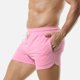 thumbnail image 2 of Mens Running Shorts Tether Gym Athletic Workout Pocket Simple Short Pants, 2 of 8