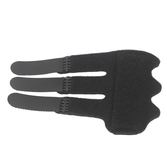 Finger Brace, Comfortable Trigger Finger Splint Polyester Easy Wearing 3 Straps Firm Fixing Breathable for Home
