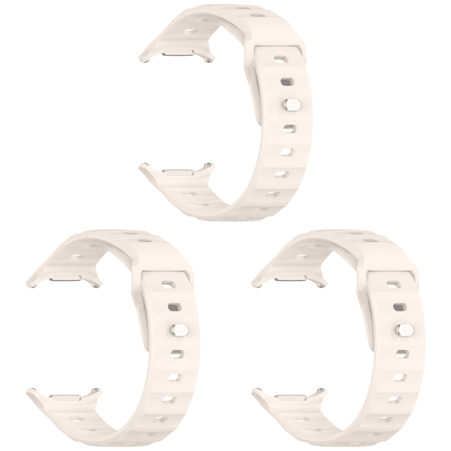 Correa Silicona Deportiva para Galaxy Watch 7 Ultra 47 Mm (Starlight)