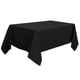 thumbnail image 1 of Mantel Rectangular - Mancha Resistente Arrugas Resistente Manteles, Comedor Mantel para Boda Picnic Interior Exterior Mesa Negro 60 x104, 1 of 9