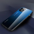 thumbnail image 3 of Funda trasera de vidrio templado degradado 9H para iPhone 11 Pro (azul negro), 3 of 6