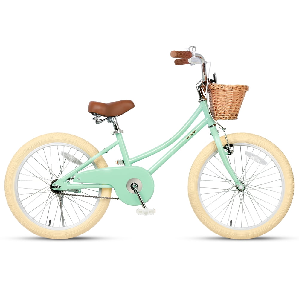Glerc 20 Inch Kids Girls Bike for 6 7 8 9 Years Old Little