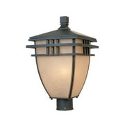 Designers Fountain - Dayton - Three Light Outdoor Post Lantern Aged Bronze