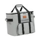 thumbnail image 1 of Bolsa más enfriador Bolsa térmica Reutilizable Zipe Versátil Lunch Box Lunch Tote para caminatas Trips de día de parque Almuerzo de trabajo Gris, 1 of 8