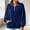 Navy, variant on NominalSnug Fuzzy Fleece Sweatshirts for Women 1/4 Zip up Long Sleeve Top Loose Fit Warm Pullover Jackets with Pocket