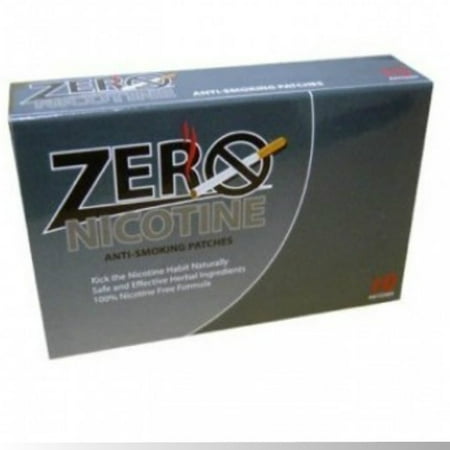Zero Nicotine Patches - Kick the Nicotine Habit Naturally, 10 (Best Zero Nicotine E Liquid)