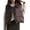 Coffee, variant on Down Cotton Vest for Women, 2025 Autumn Winter New Korean Style Pure Color Waistcoat Parka Black,L