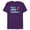 Purple, variant on Spider-Man Let's Stick Together Valentine's Day - Short Sleeve Blended T-Shirt for Adults - Customized-Dark Heather