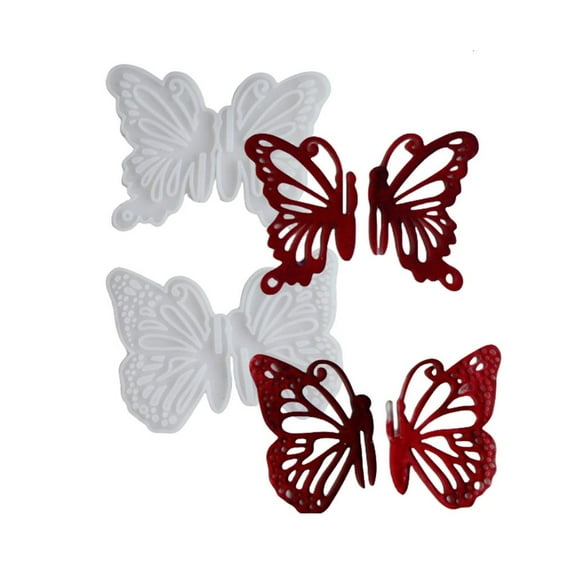 lanema Flexible Silicone Molds Butterfly Accessories Epoxy Resin Mold Ornament Pendant Mould Practical Jewelry Making Tool
