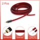 thumbnail image 3 of Uxcell 2 Pcs Cable RCA Baño de Oro, 9.8ft (3 Metros) Cable RCA a Extremo Abierto de Cable Desnudo de Audio, Cable de Extensión RCA para Guitarra, Altavoces, Equipos de Audio, 3 of 6