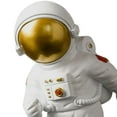 thumbnail image 4 of 2x estatuas de astronauti/artesanía astronauti resina decoración para hogar escritorio, 4 of 9