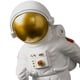 thumbnail image 4 of Estatua de astronauti de 2 piezas / Estantería de registro de astronauti de escultura artesanal, 4 of 9