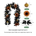thumbnail image 4 of Fall Maple Leaves Garland Halloween Decorations Artificial Foliage Garland Colorful Autumn Decor for Home Wedding Party, 4 of 8