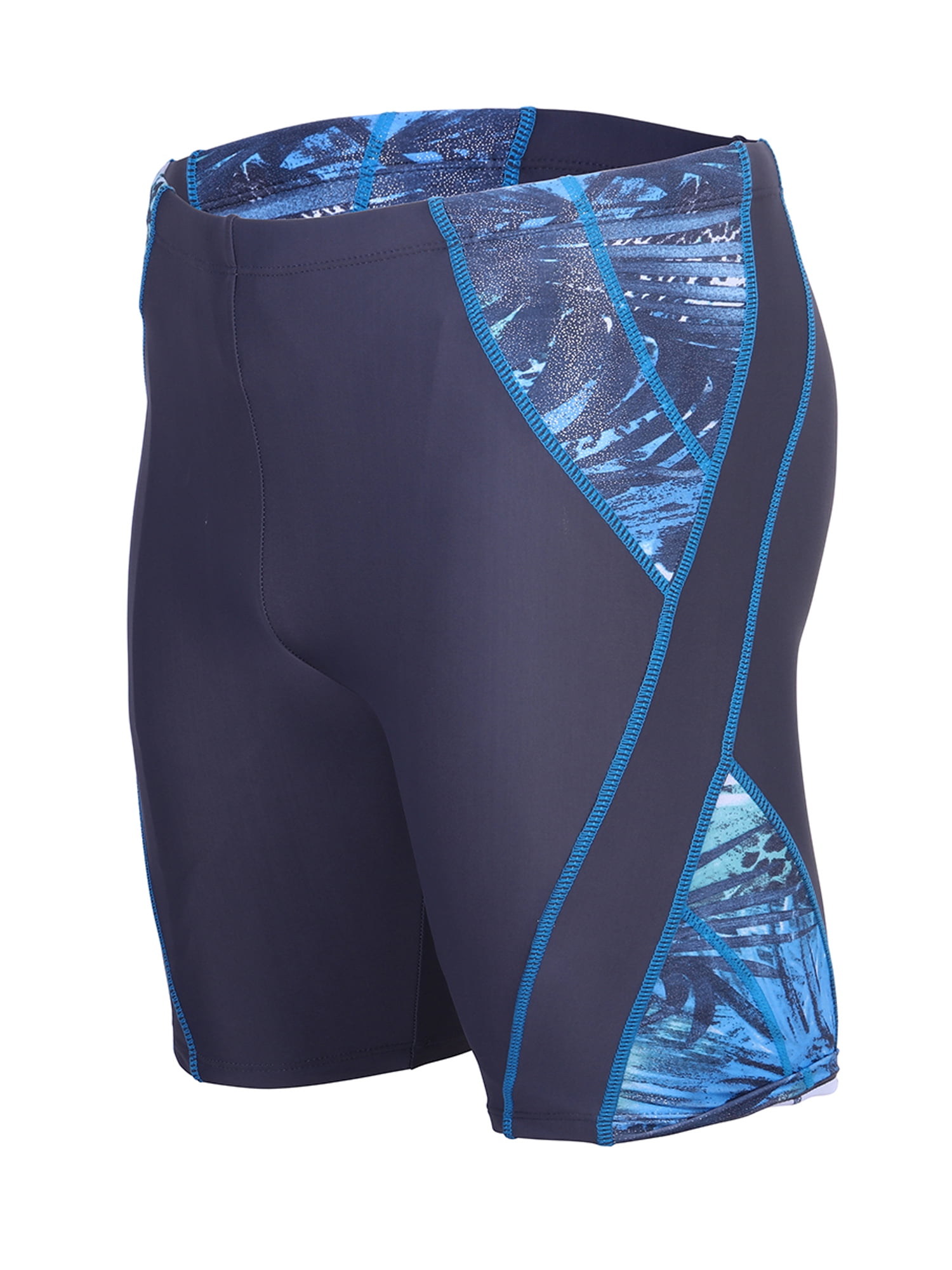 LELINTA Men's Fashion Swim Trunks Quick Dry Compression Tight Jammer ...