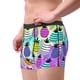 thumbnail image 2 of Fotbe Graffiti Pineapples Calzoncillos Tipo Boxer con Bolsa de Soporte Total para Hombre, X-Temp Fresco, Transpirable y de Secado Rápido-Medium, 2 of 5