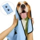 thumbnail image 1 of 2 piezas de microfibra gruesa absorbente para mascotas, toalla de secado rápido para perros y gatos, toalla de baño para mascotas, 1 of 6