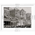 thumbnail image 4 of Art.com New Orleans, La., Mardi Gras Day, Thered Pageant Photo, White Frame Wall Art, 40" x 32", 4 of 4