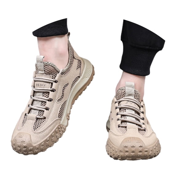 CHENge Mens Sneakers Size 7 Funny Lightweight Wide Toe Box Zero Drop Mens Hiking Shoe Gym Athletic Tennis Sneakers Breathable Mesh Shoes