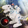 thumbnail image 4 of CNKOO Electric Dinosaur Toy Simulation Model Sound Can Launch Artificial Child White 4 Pcs, 4 of 5