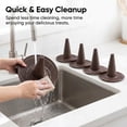 thumbnail image 4 of 6 Pack Making Kit For Homemade Baking Silicone Donut Pan Maker Set Nonstick Easy Release Reusable Silicone, 4 of 9