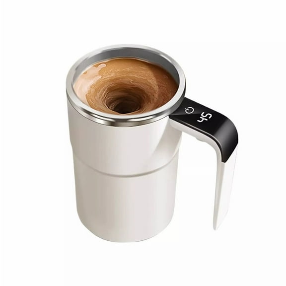 Automatic Magnetic Electric Self Stirring Mug Cup Mixing Coffee Milk Tea Beer