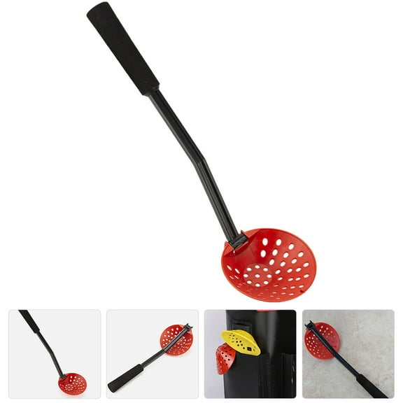 MLINS  Ergonomic Fishing Gear Plastic Ice Skimmer Reusable Scoop Accessory Tool