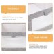thumbnail image 4 of Grey Folding Storage Box for Home Storage Use 2Pcs, 4 of 4