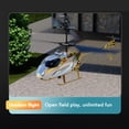 thumbnail image 5 of Yajisi Remote Control Aircraft Toy 3.5 Channel Drop Resistance Alloy USB Rechargeable RC Helicopter with Light Effect Silver (8.27 inches / 21 cm), 5 of 6