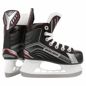 New Bauer Vapor X200 1045943 6.0 R Youth Black Red Ice Hockey Skate by Bauer