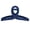Navy Blue, variant on Yajisi Medium Hair Claws Clips Non Slip Hair Clamps Decorative Hair Accessories for Women, OD Green, 11 cm / 4.3 inches
