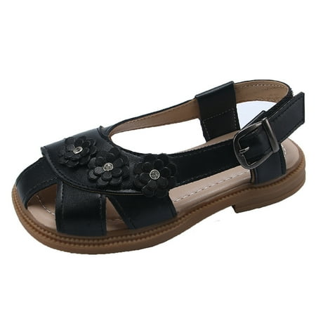 

Children Shoes Flat Sandals Flower Hollow Beach Shoes Fashion Soft Sole Girls Boys Casual Sandals Baby Daily Footwear Casual First Walking