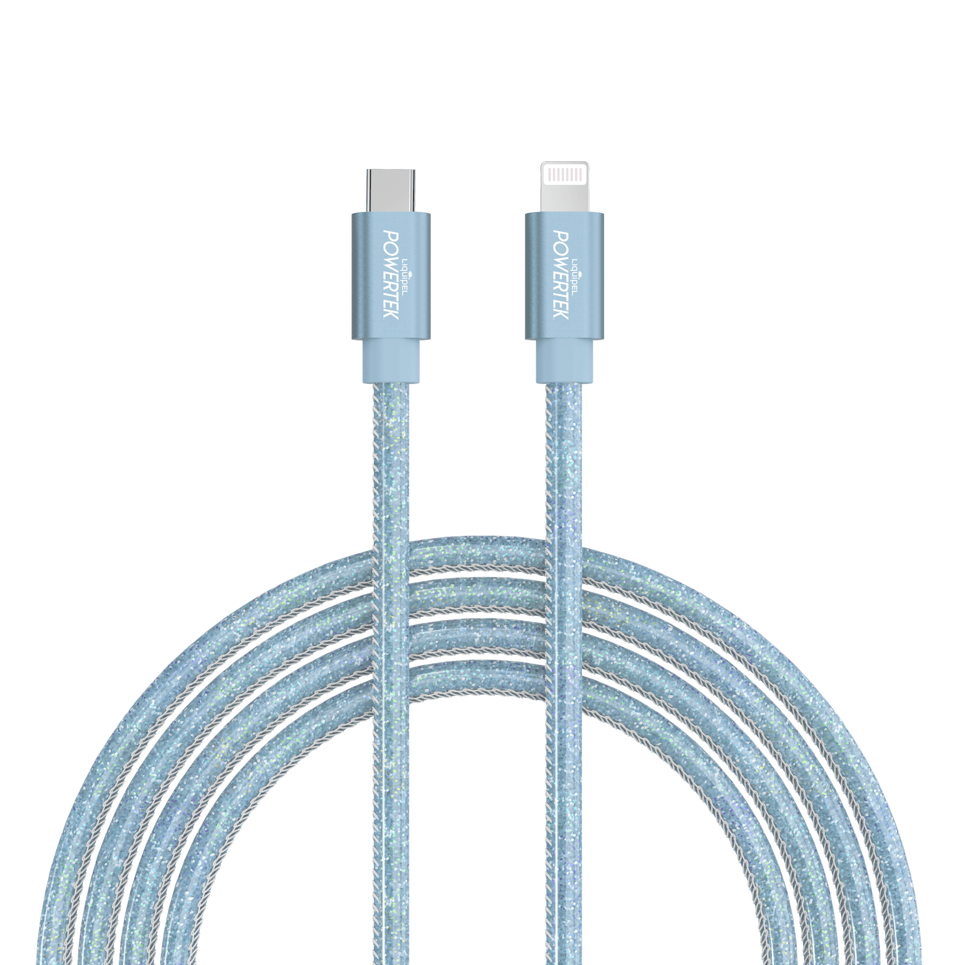 Liquipel Powertek USB C Lightning iPhone Charger Cable [MFI Certified], 6ft Fast Charging