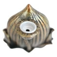 thumbnail image 6 of Vastu Hindu Goddess Lakshmi Seated On Lotus Backflow Incense Cone Burner Statue, 6 of 6